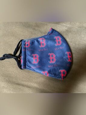 NWOT Boston Red Sox Navy Face Mask